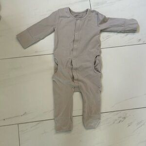 Pehr Essentials Romper Soft Sea 6-12 months- gender neutral